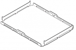 Horní síto Lisa MINI 5 (227 x 23,5 x 175 mm) 