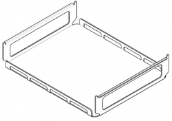 Spodní síto Lisa MINI 5 (224 x 44,5 x 175 mm) 