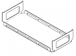 Spodní síto Lisa MINI 3 (218 x 44,5 x 94 mm) 